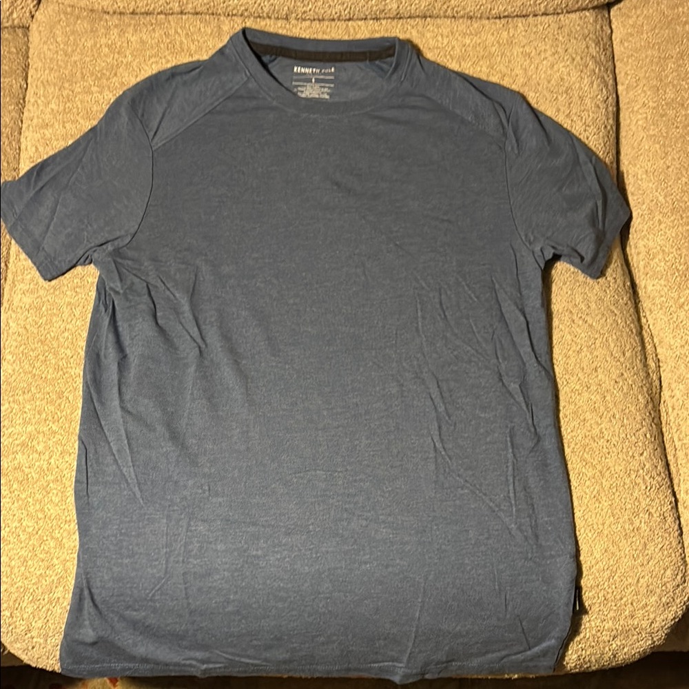 Kenneth Cole Blue Short Sleeve Tee